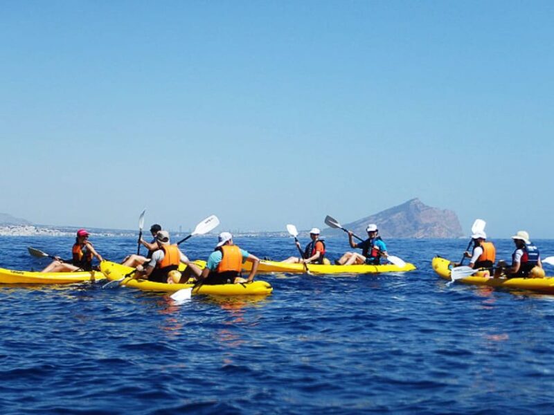 Altea: Morro de Toix Guided Kayak Excursion - The Experience of the Guide and Group Atmosphere