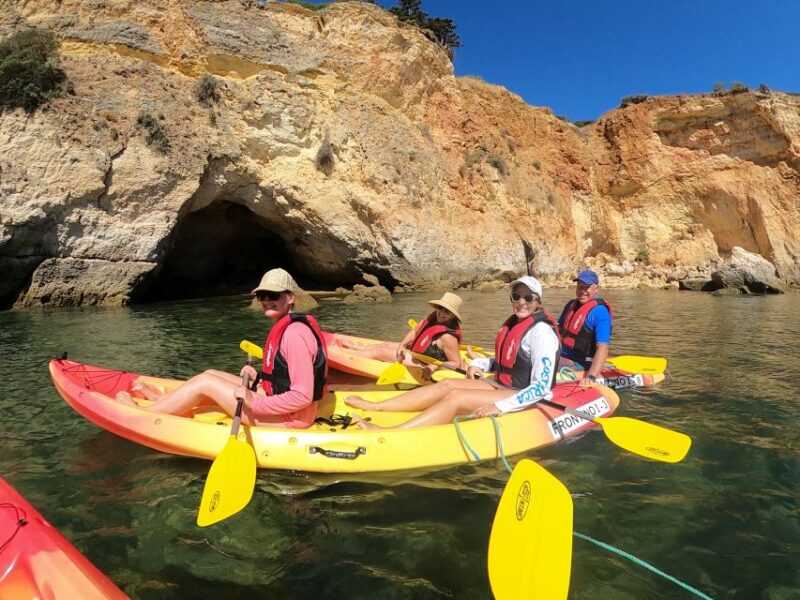 Alvor: Explore Caves Boat and Kayak Tour - The Itinerary: From Café Na Ria to Hidden Caves