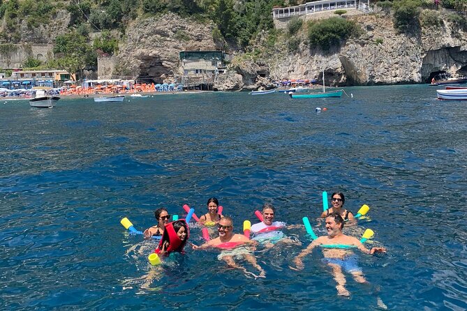 Amalfi Coast All Inclusive Premium Private Boat Tour - Marveling at Cascatella di Punta Lagno and Mitigliano Bay