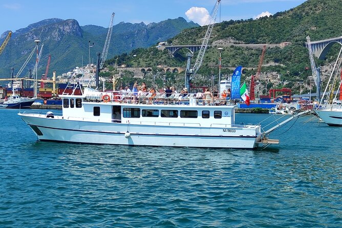 Amalfi Coast by boat with aperitif, lunch and sea breaks - Delicious Local Cuisine on Board