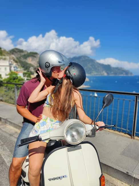Amalfi Coast: Discover Hidden Gems by Vespa with a Buddy - Vico Equense’s Cliffside Church and Gelato