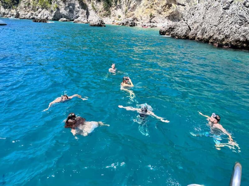 Amalfi Coast full-day private tour from Positano/Praiano - The Fjord of Furore and the Emerald Grotto Experience