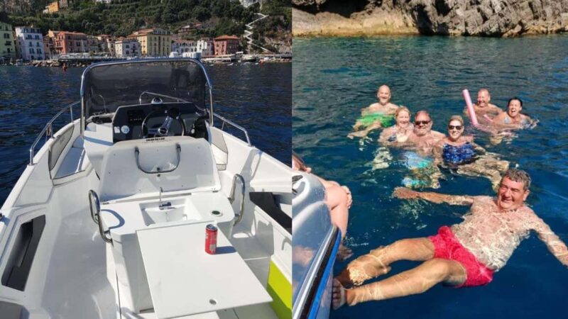 AMALFI COAST FULL DAY PRIVATE TOUR ON SALPA SUNSIX - Visiting Positano: Photos and Free Time on Land