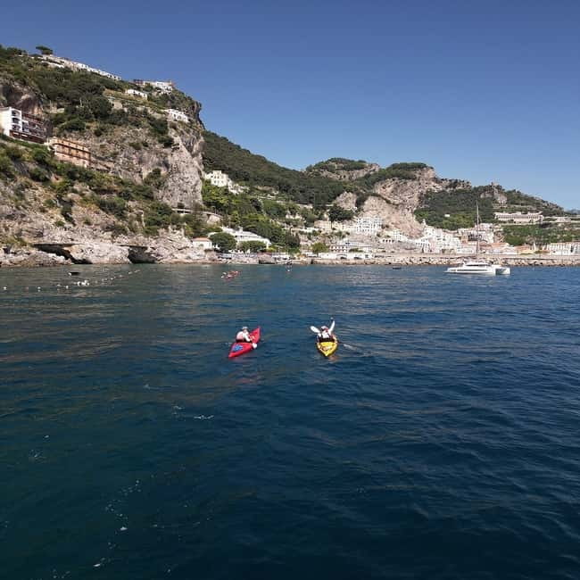 Amalfi Coast Kayak & Snorkeling Tour, Waterfall, Bay & Beach - Explore the Amalfi Coast by Kayak and Snorkel