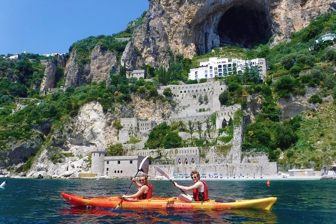 Amalfi Coast Kayak Tour: Explore Caves, Arches & Hidden Beaches - Highlights at Conca dei Marini