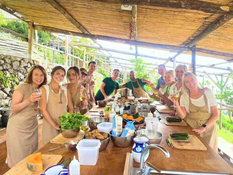 Amalfi Coast: Pizza & Mozzarella Class with Farmhouse visit - Starting Point at Amalfi Heaven Gardens