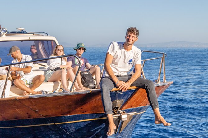 Amalfi Coast Premium Boat Tour Max 8 People From Sorrento - Swimming and Leisure Time Along the Coast