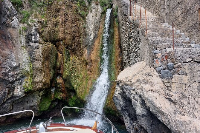 Amalfi Coast Private Boat Tour - Ravello’s Rocky Coast and Waterfalls