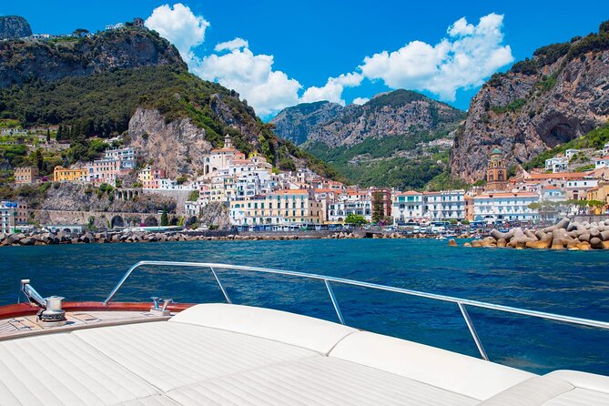 Amalfi Coast Private Boat Tour from Sorrento - Acquamarina 848 Coupé - Visiting the Enchanting Furore Fjord