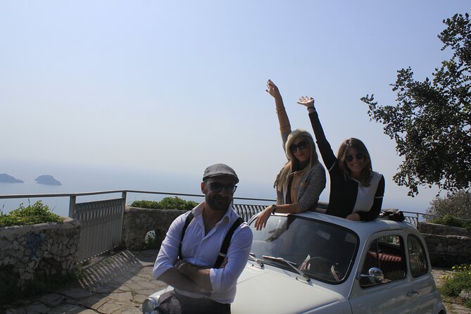 Amalfi Coast Private Tour by Vintage Fiat 500 - Local Food and Sweet Delights