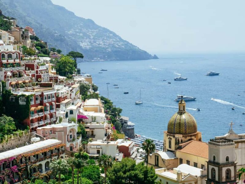 Amalfi coast private tour from sorrento on Tornado 38 - The Scenic Return and Sunset Moments