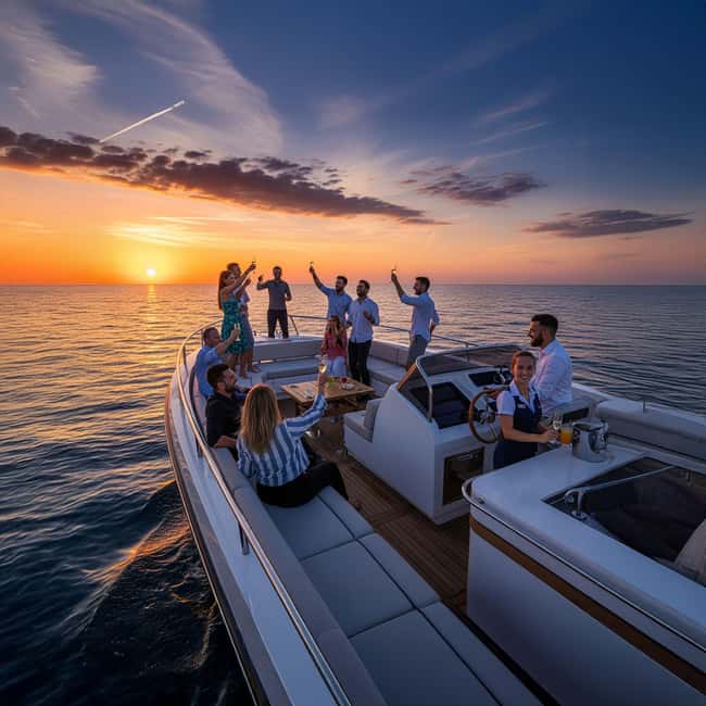 Amalfi Coast: Romantic Sunset Cruise with Music & Cocktails - Key Points