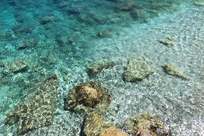 Amalfi Coast Sharing boat tour - Scenic Cruise by Positano and the Lover’s Rock Formation