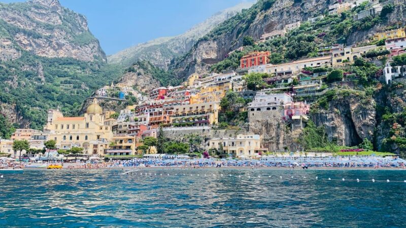 Amalfi coast small-group boat tour w/ drinks & sandwich - Exploring the Amalfi Coast from the Water