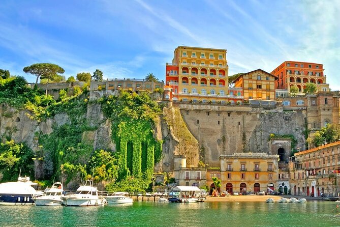 Amalfi Coast Sorrento and Pompeii Group Tour from Naples - Logistics: Private Transport and Group Experience