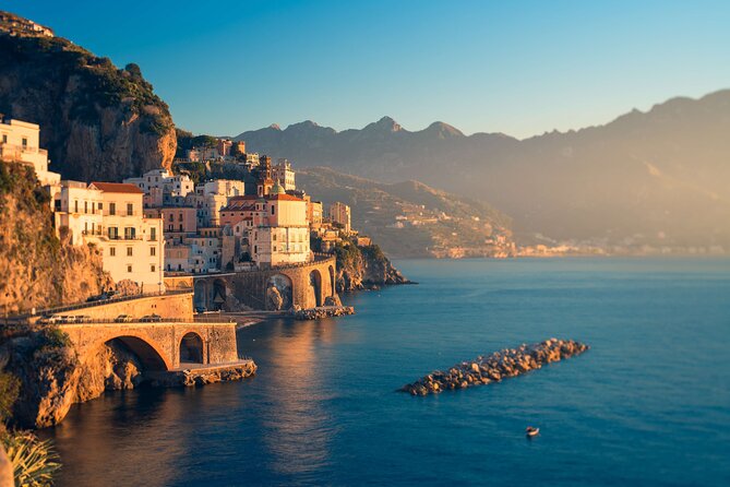 Amalfi Coast: Sunset Boat Tour with Fruit & Drinks | Small Group - Praiano and the Sunset Swim