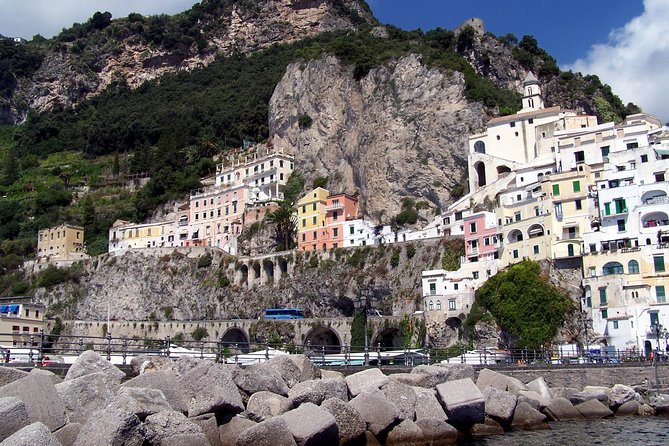 Amalfi Coast with stop at Emerald Grotto - Key Points