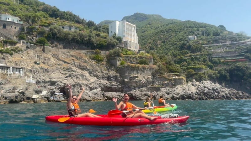 Amalfi: Kayak-Snorkel to Pandora Cave, Hidden Beach & Drinks - Pacing, Group Size, and Weather Considerations