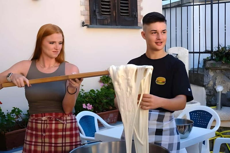 Amalfi: Make Gnocchi, Mozzarella and Tiramisù - Crafting Fresh Mozzarella from Farm Milk