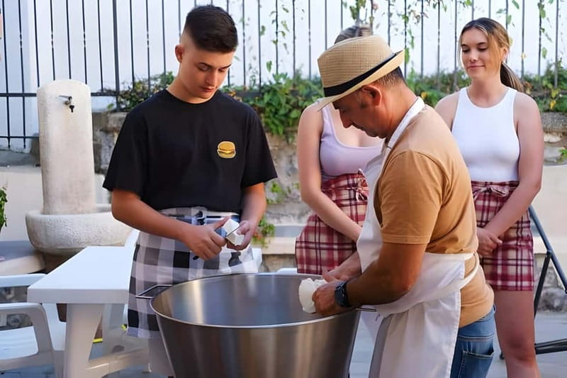 Amalfi: Make Gnocchi, Mozzarella and Tiramisù - Tasting the Organic Products and Scenic Views