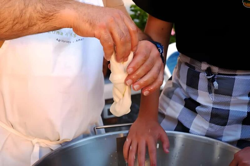 Amalfi: Milk the cows, Make Pasta, Mozzarella and Tiramisù! - Crafting Tagliatelle from Scratch Using Old Recipes
