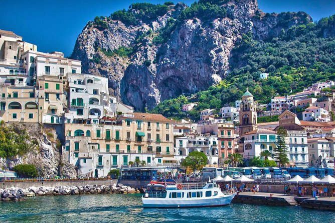 Amalfi, Positano & Ravello small group tour from Sorrento with lunch - Exploring Amalfi: Cathedral and Beachside Relaxation