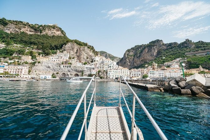 Amalfi Shared Tour (9:00am or 11:15am Boat Departure) - Leisurely Time in Positano and Coastal Views