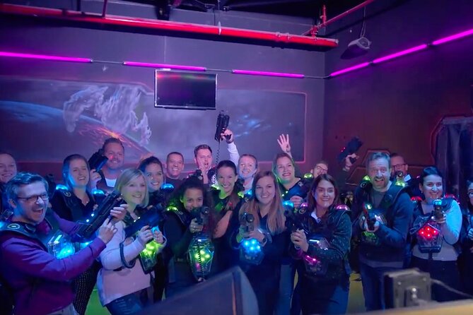 Amasing 2 Laser Tag Games in Brussels (40mn) - Strengths and Limitations of the Laser Tag Tour