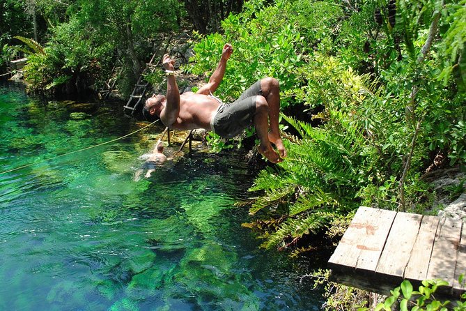 Amazing Adventure Experience in Riviera Maya: ATV'S, ZIPLINING AND MAYAN CENOTE - ATV Riding on Off-Road Tracks