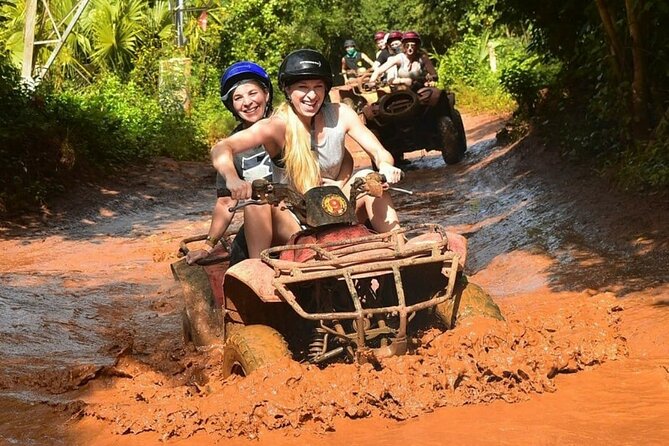 Amazing ATV with Zip Lines and Swim in Cenote with Round Transportation - Exploring the Jungle on an ATV