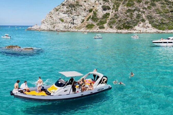 Amazing boat trip from Tropea to Capo Vaticano - 6 to 12 people - The Skipper and Guide Experience