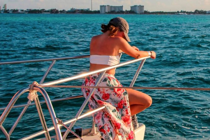 Amazing Catamaran Only Adults with Open Bar to Isla Mujeres! - The Lively Atmosphere Aboard the Catamaran