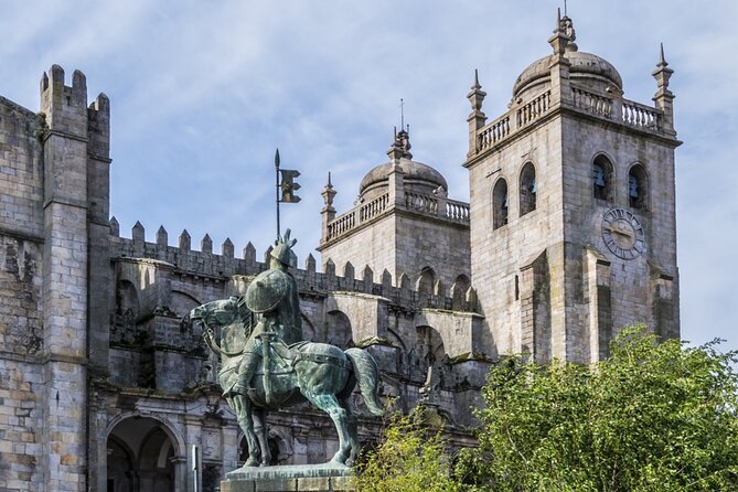 Amazing Secrets of Porto: Self-Guided Puzzle Adventure - The Porto Cathedral and Vímara Peres Statue
