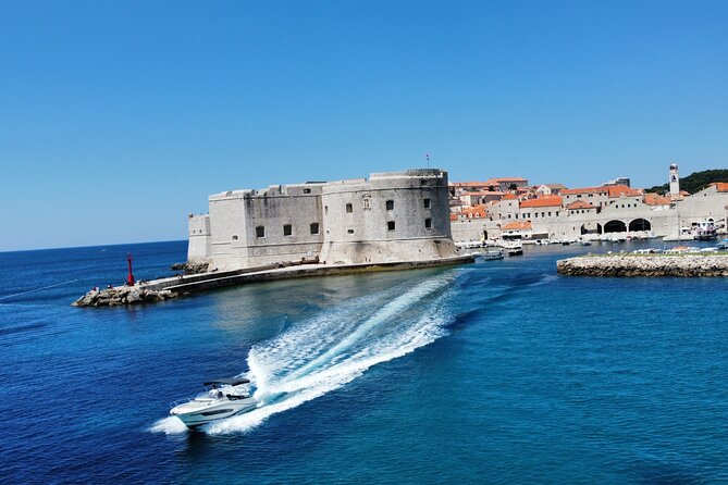 Amazing Sunset by private boat - Passing by Lokrum Island and Koloep Island