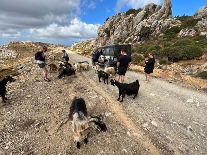 Amazing Sunset Safari Route with Dinner - Walking Through Kourounes and Xera Xila Monastery