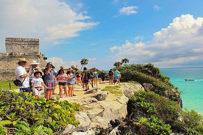 Amazing Tour- Visit Tulum, Cenote (Snorkeling) and Rappel & Jungle ZipLine - Exploring the Tulum Archaeological Site with Expert Guides