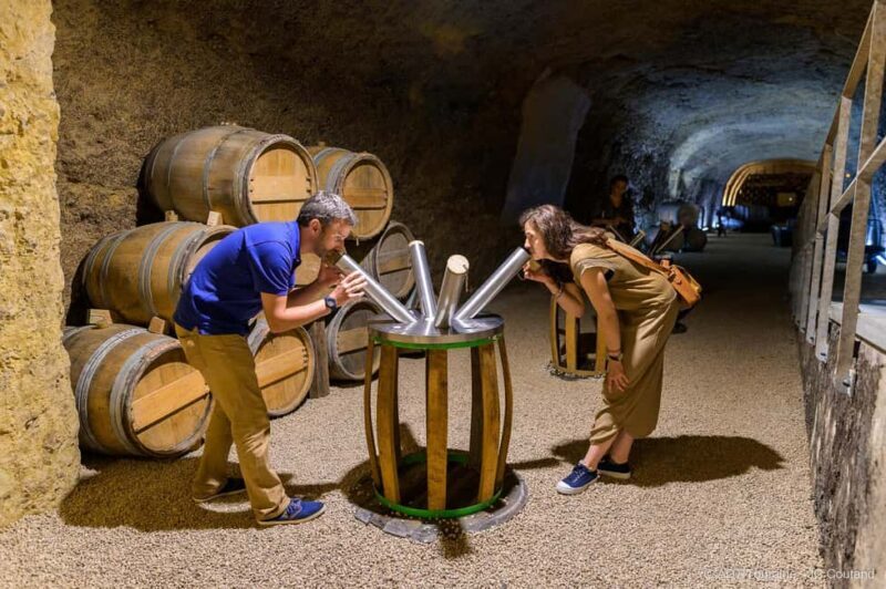 Amboise: Caves Ambacia Visit and Wine Tasting - The On-Site Bistro and Local Products