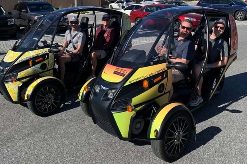 Amelia Island: Guided Arcimoto FUV Tour with Drink - Explore Amelia Island in an Open-Air Arcimoto FUV