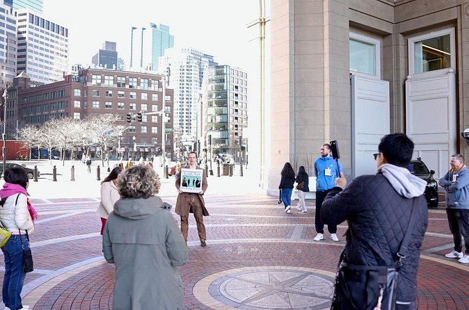 America's 250th Anniversary Revolutionary Boston History Tour - Walking to Boston Harbor: Reflection at Rowes Wharf