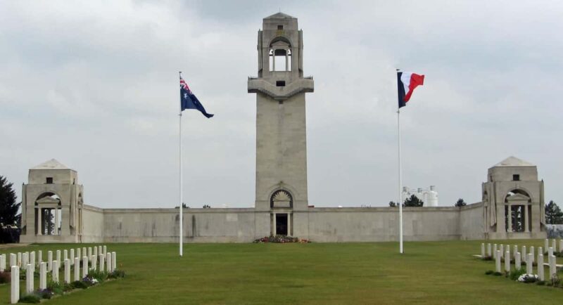 Amiens, Australian Imperial Force on the Somme in WWI - Exploring the Battlefields of Pozieres and the Windmill