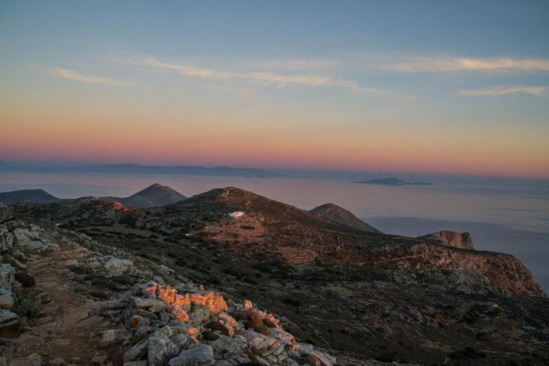 Amorgos: Hiking Along the Ridges of Mt. Krikelos - Scenic Views of Amorgos’ Traditional Villages