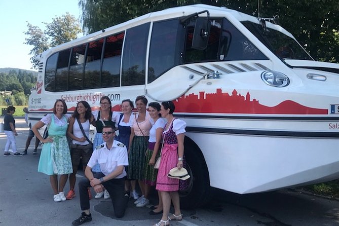 Amphibious Splash Tour on the water & on the land in Salzburg - Salzburg’s Custom-Built Amphibious Vehicle