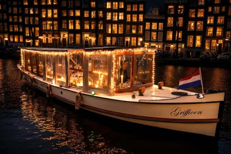 Amsterdam: 2-Hour Candle Light Cruise + Drinks & Snacks - Discover Amsterdam’s Elegant Winter Night on a Candle Light Cruise