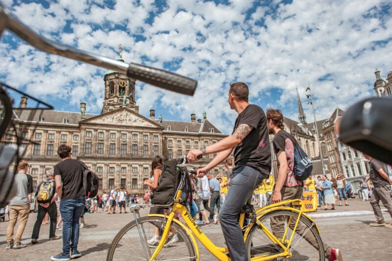 Amsterdam: 2-Hour City Highlights Guided Bike Tour - Highlights at the Anne Frank House and Museumplein