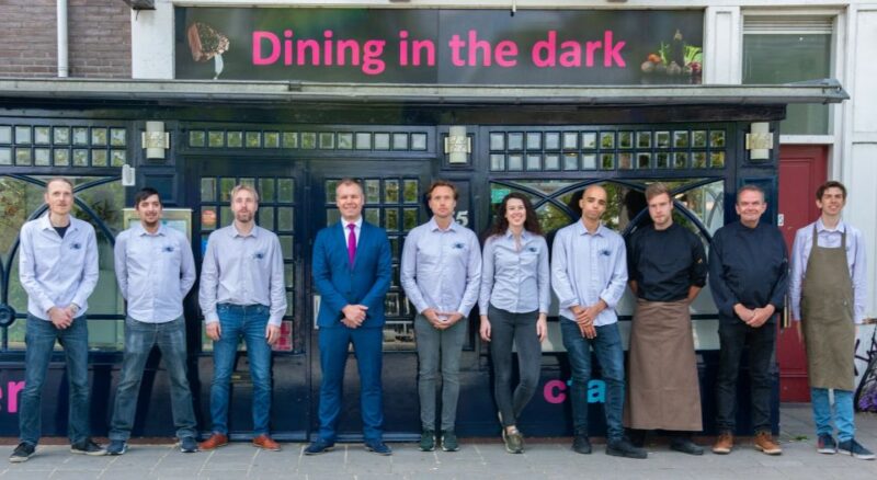 Amsterdam: 3 Course Dinner in the Dark - The Experience: Unique and Sensory-Driven