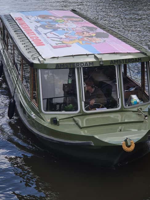 Amsterdam: 420 Smoke-Friendly Boat Tour - Key Points