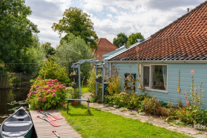 Amsterdam 5-Hour Guided Canoe Trip in the Wetlands - Windmills and scenic views on the return journey