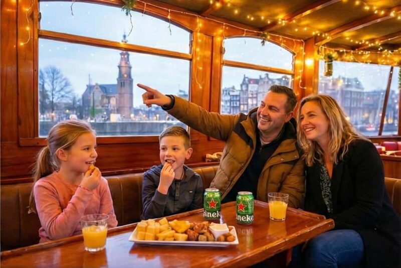 Amsterdam: 90 Min Small Group Canal Cruise and Local Guide! - The 1.5-Hour Route: From Central to UNESCO and Back