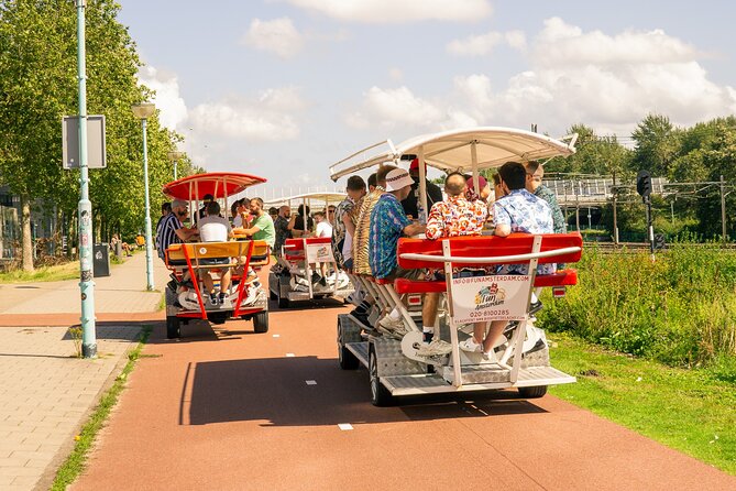 Amsterdam Beer Bike Blast Private Tour - With Beer On Tap - Safety and Accessibility