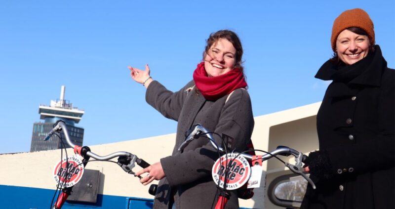 Amsterdam: Bike Tour (Noord) in German or English - Key Points